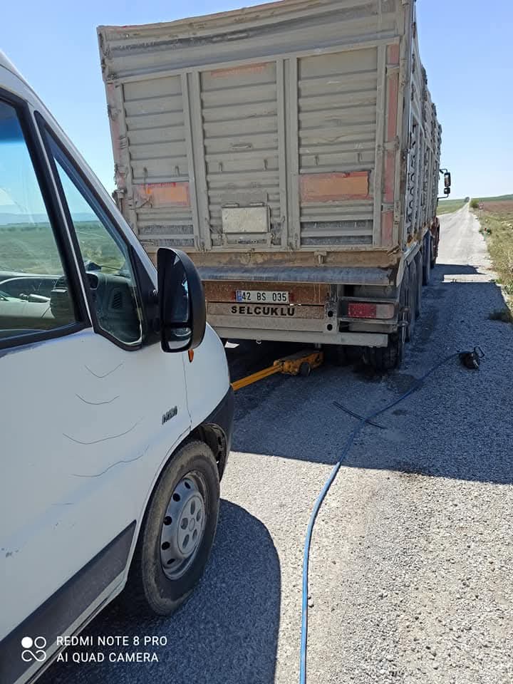 Kadınhanı mobil lastikçi servis çalışması